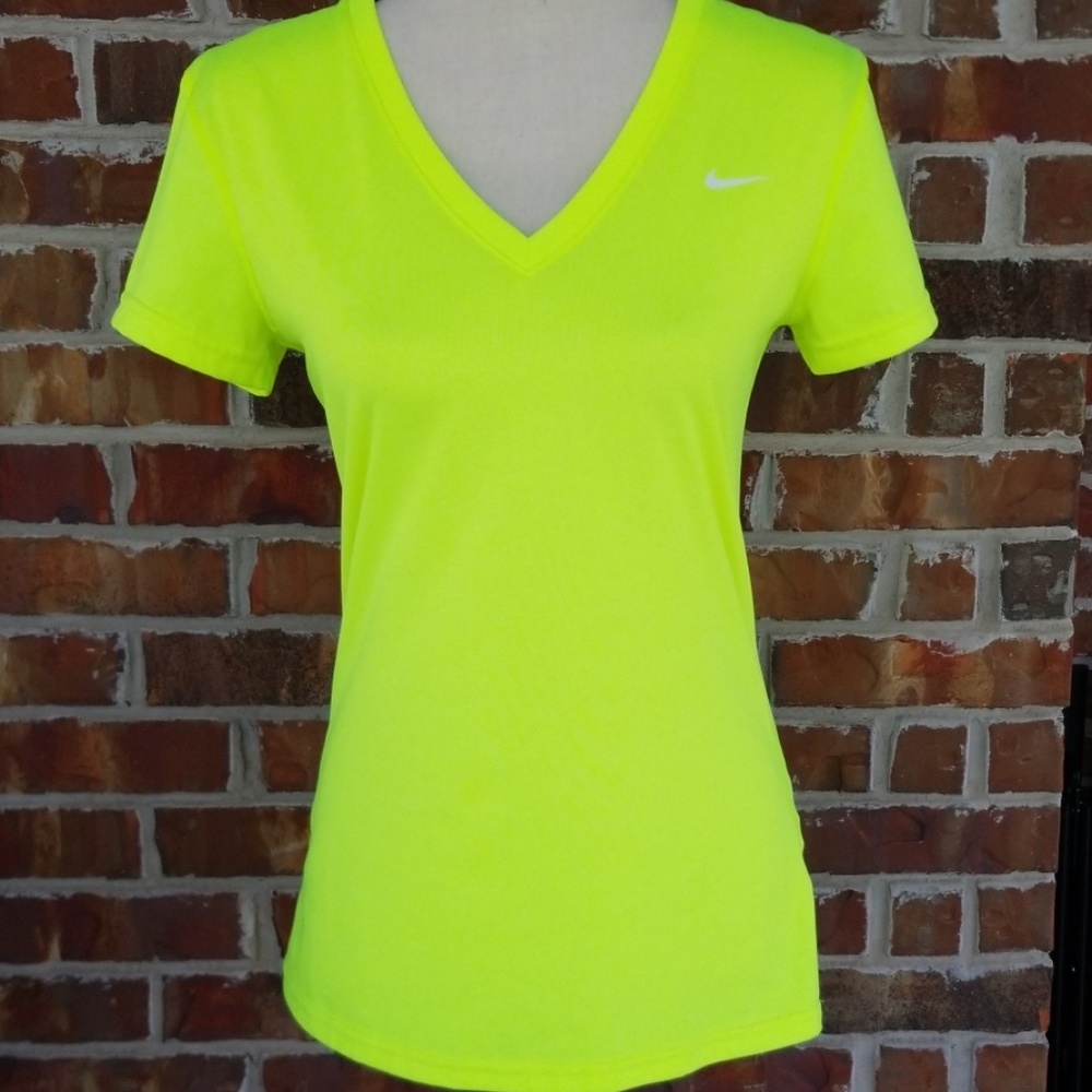 Nike Womens S/S V-Neck Legen Dri-fit Shirt